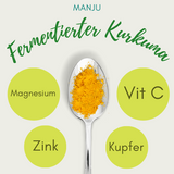 Manju Fermentierter Kurkuma